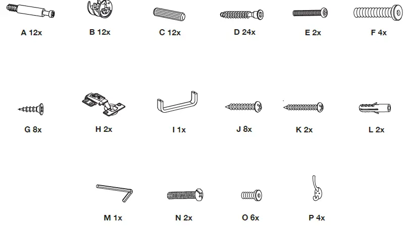 VonHaus-3000318 -Lena-Rattan-Hallway-Storage,-With-Hanging-Hooks-FIG-2