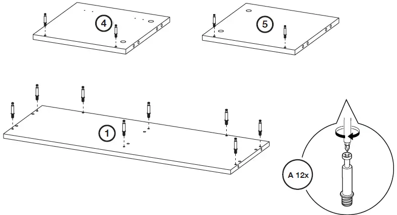 VonHaus-3000318 -Lena-Rattan-Hallway-Storage,-With-Hanging-Hooks-FIG-4