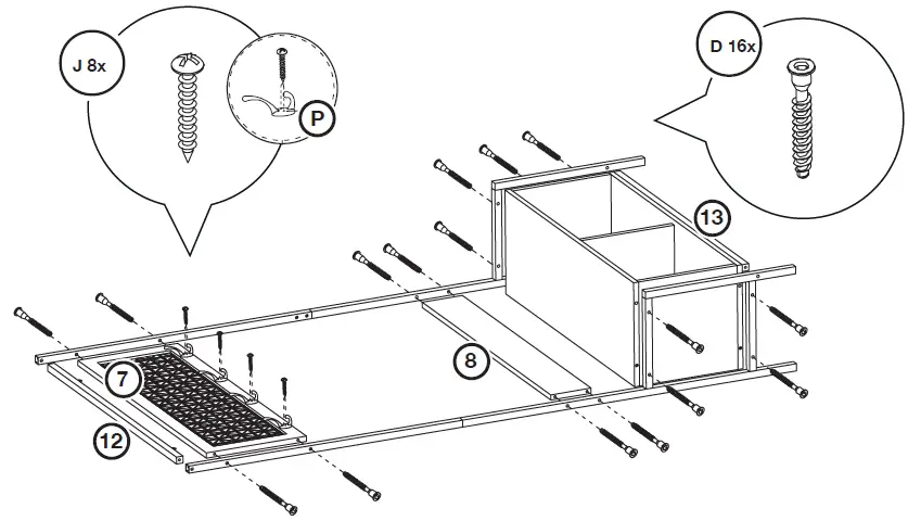 VonHaus-3000318 -Lena-Rattan-Hallway-Storage,-With-Hanging-Hooks-FIG-7
