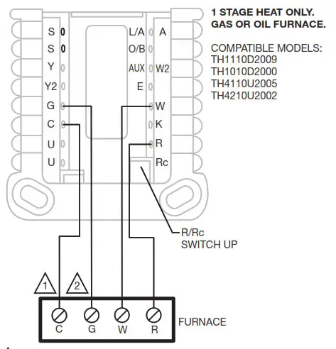Honeywell Home - Gas or Oil
