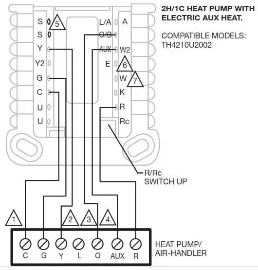 Honeywell Home - Heat Pump with Electric