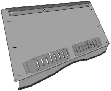 FALCON RIDGE CA-MAVERICK -WD05 Soft Rear Panel A07