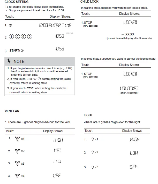 Midea TC951K6FG Microwave Oven 19