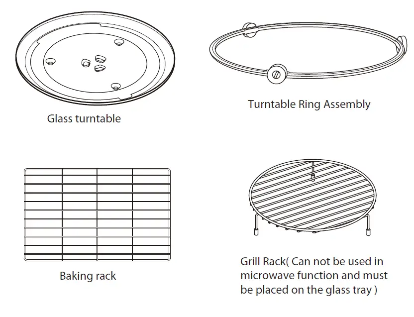 Midea TC951K6FG Microwave Oven 3