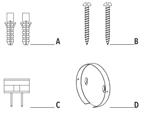 Globe Electric 65548 1-Light Matte White Plug-In or Hardwire Wall Sconce with Antique Brass Accent - 3