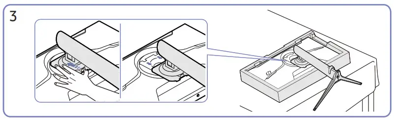 SAMSUNG S24AG30 24 Inchs FHD Gaming Monitor - Removing the Stand 1