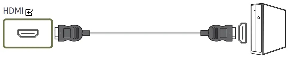 SAMSUNG S24AG30 24 Inchs FHD Gaming Monitor - Using a PC