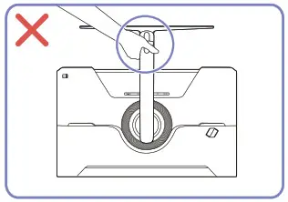 SAMSUNG S24AG30 24 Inchs FHD Gaming Monitor - lower
