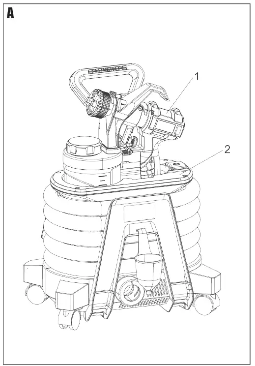 BORMANN BPG9200 Paint gun electric 1200 watt-1