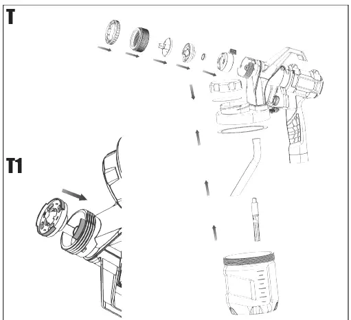 BORMANN BPG9200 Paint gun electric 1200 watt-22