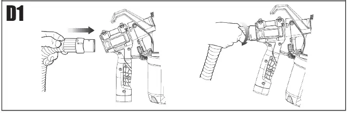 BORMANN BPG9200 Paint gun electric 1200 watt-5