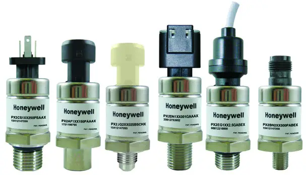 Honeywell Heavy Duty Pressure Sensors, PX2 Series - Table 1