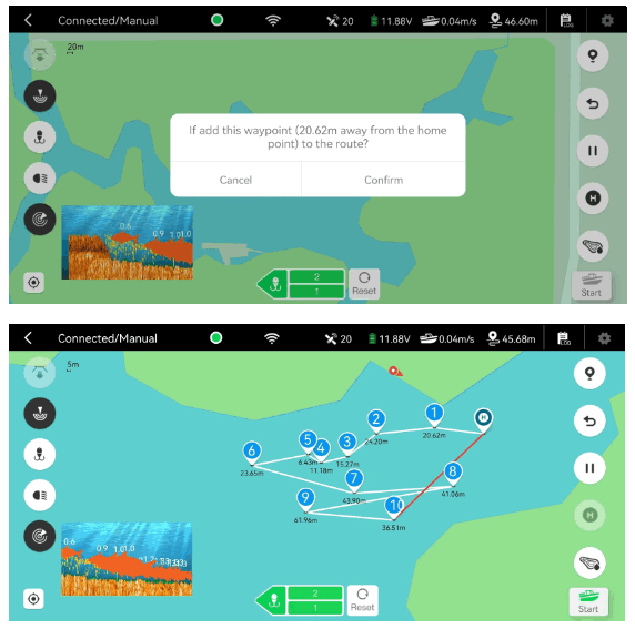 RIPPTON HYDROBAT Smart Fish Finder - 11