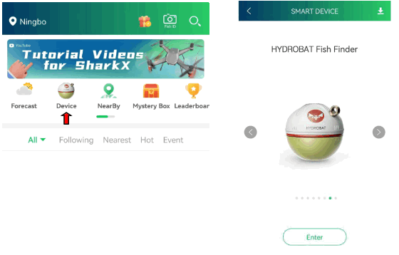 RIPPTON HYDROBAT Smart Fish Finder - 19