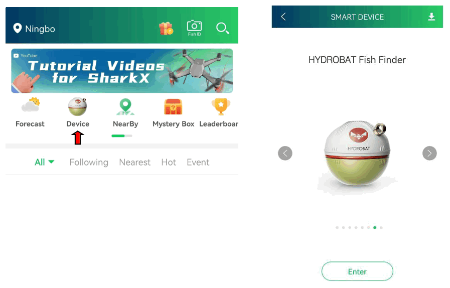 RIPPTON HYDROBAT Smart Fish Finder - 3