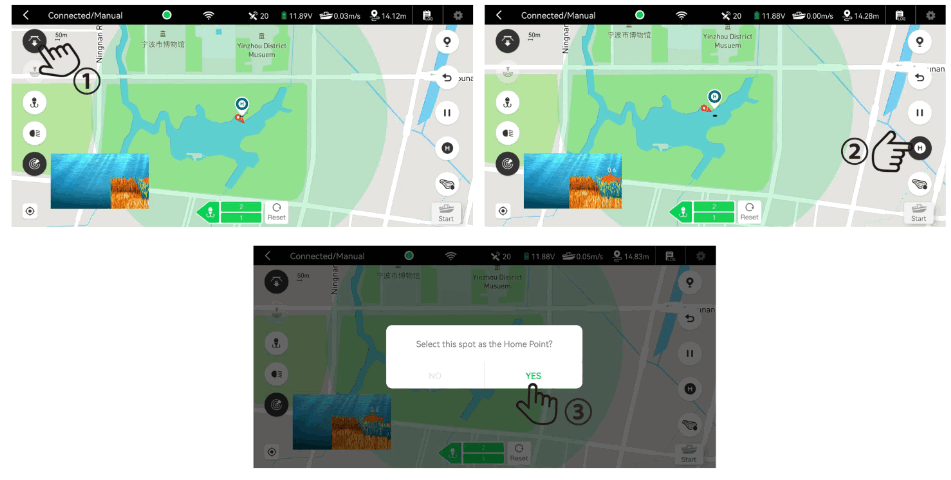 RIPPTON HYDROBAT Smart Fish Finder - 9