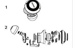 Philips D20S Fidelio Wireless Headphones (20)