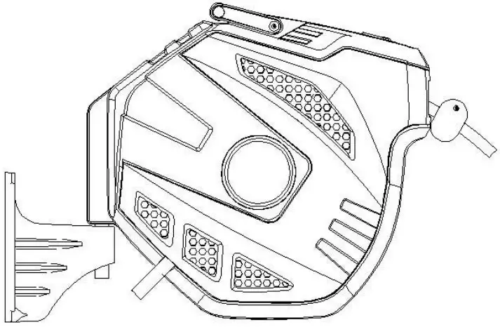 TOPMAQ HAGD2900 Auto Hose Reel