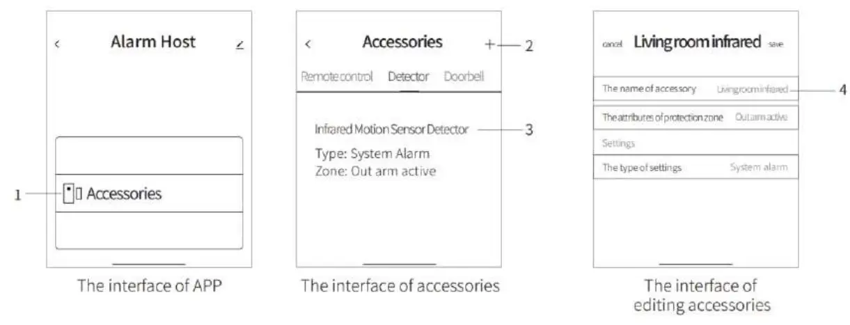 Setting Accessories on Smart Life APP