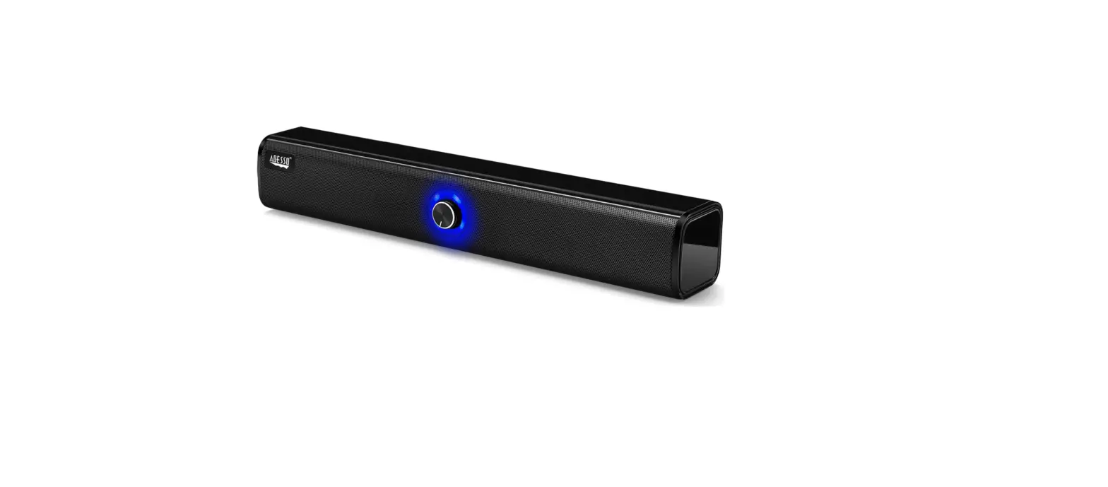 Adesso Xtream S6 Bluetooth And Aux Sound Bar Speaker User Manual