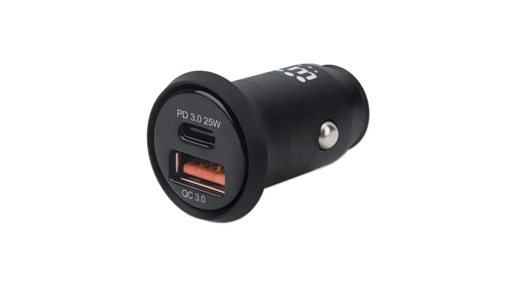 Manhattan 102414 2-port Power Delivery Mini Car Charger Instructions Manhattan 102414 2-port Power Delivery Mini Car Charger Instructions