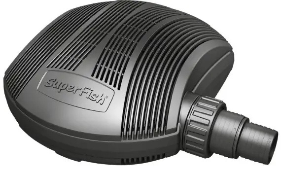 SuperFish PondECO Plus RC 26000 Electronic Filter Pump with Remote Control-FIG1