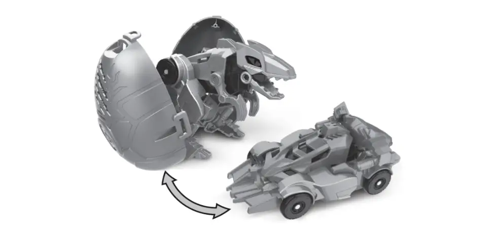 Vtech 80-559200 Switch And Go Hatch And Roaaar Egg Velociraptor Racer Instruction Manual