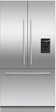 FISHER   PAYKEL RS90AU3 Integrated French Door Refrigerator Freezer 90cm Ice and Water