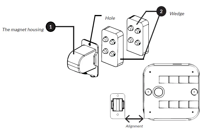 WATTECO Clos’O 50-70-108 CLOS’O LoRaWAN Gateway Sensor 5