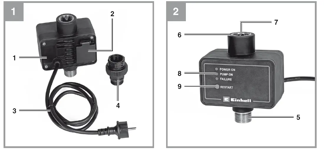 Einhell 41.742.30 Electronic Flow Switch 1