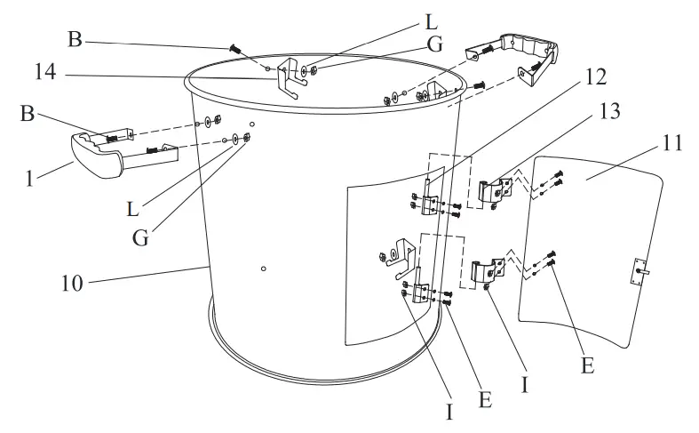 MUSTANG 324305 Pispala Charcoal Smoker - Fig 3