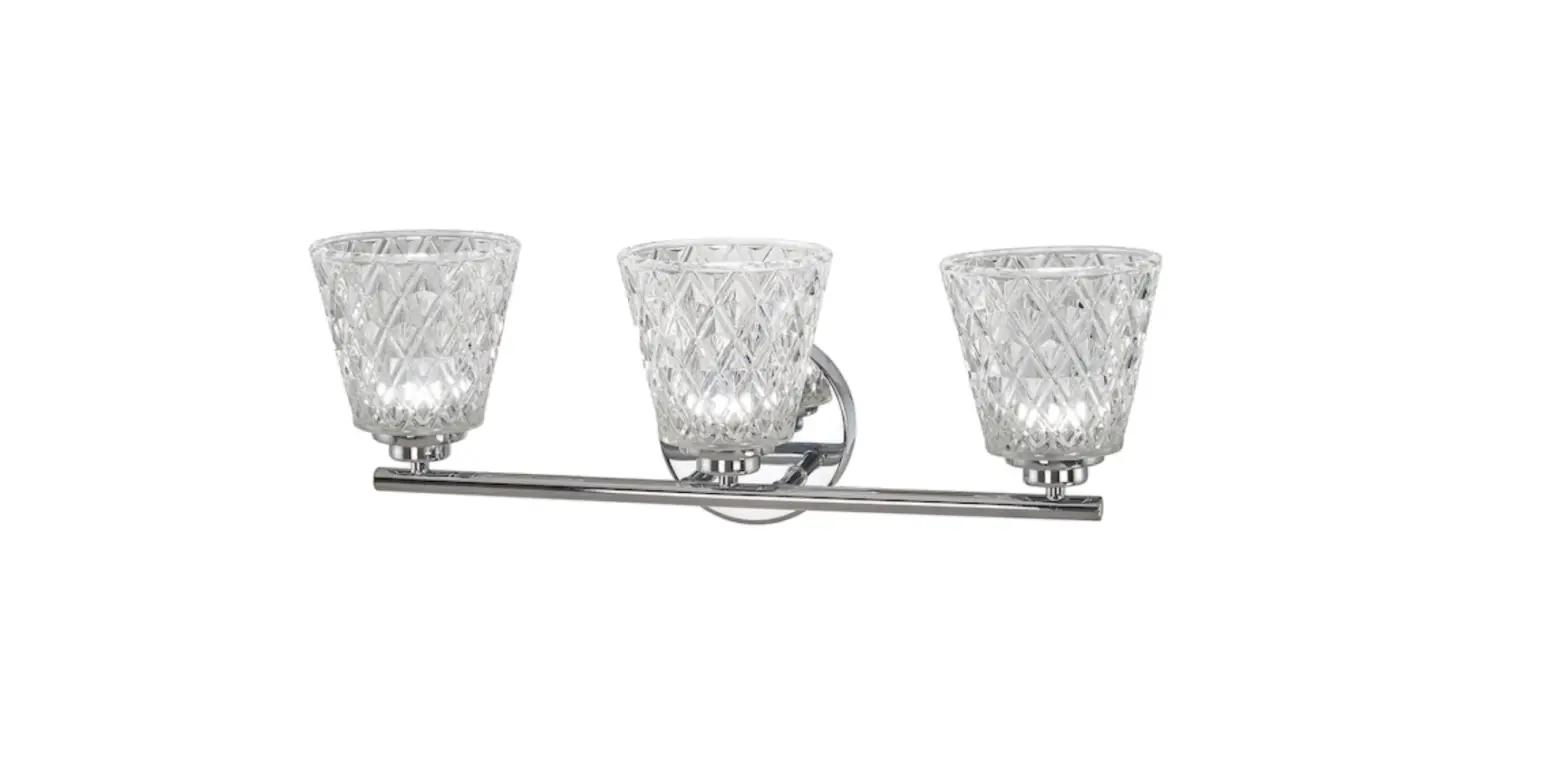 Allen And Roth 81033 3 Light Chrome Led Vanity Ainstruction Manual