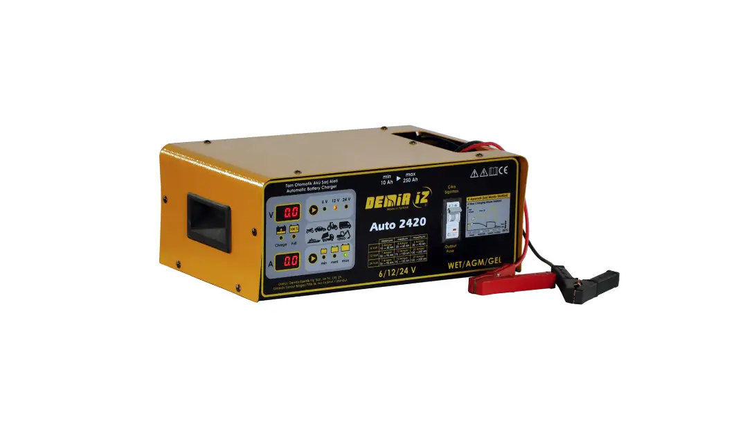 Demiriz Auto 2420 Automatic Battery Chargers User Manual Demiriz Auto 2420 Automatic Battery Chargers User Manual