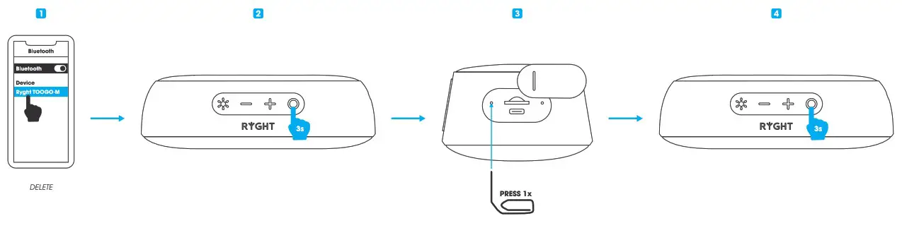 RYGHT TOOGO M Bluetooth Speaker - overview 7