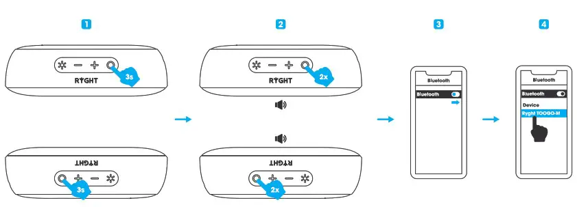 RYGHT TOOGO M Bluetooth Speaker - overview 8