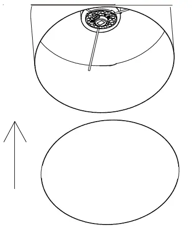 QAZQA Drum CL LED Modern LED Ceiling Lamp 1 light Ø 300 mm 05