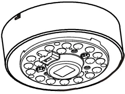 QAZQA Drum CL LED Modern LED Ceiling Lamp 1 light Ø 300 mm 06