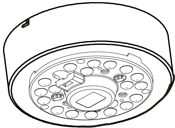 QAZQA Drum CL LED Modern LED Ceiling Lamp 1 light Ø 300 mm 08