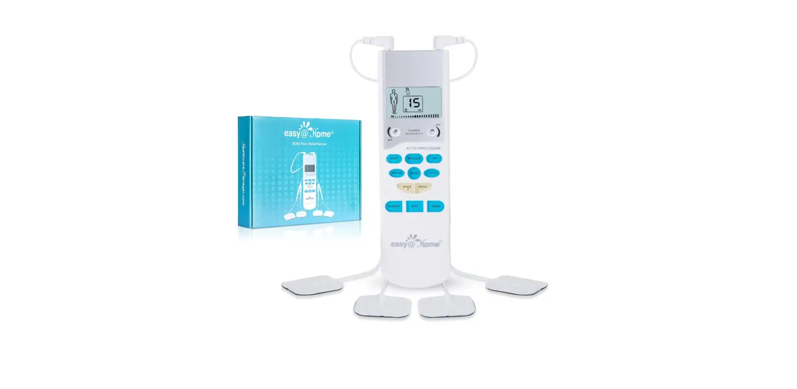 Easy@home Ehe009 Tens Unit Muscle Stimulator - Electronic Pulse Massager Instruction Guide