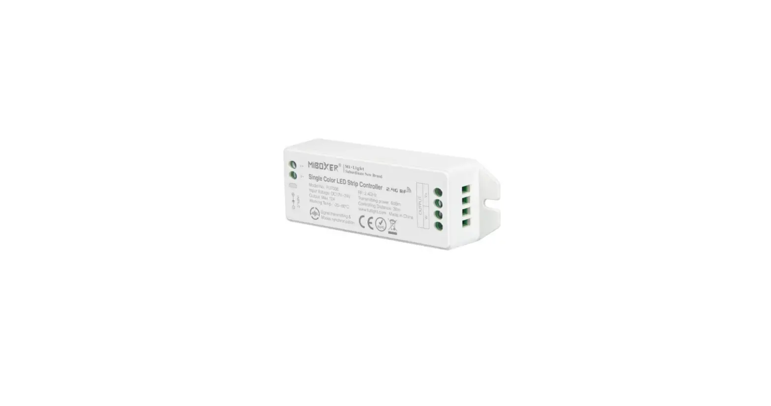 Miboxer Fut036 Single Color Dimmer Led Strip Controller User Manual