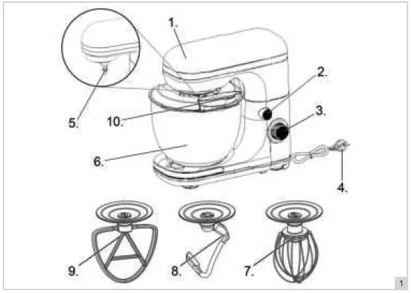 bestron-AKM900CO-Food-Processor-Copper-fig- (2)