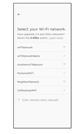 Connect To Home Wi-Fi