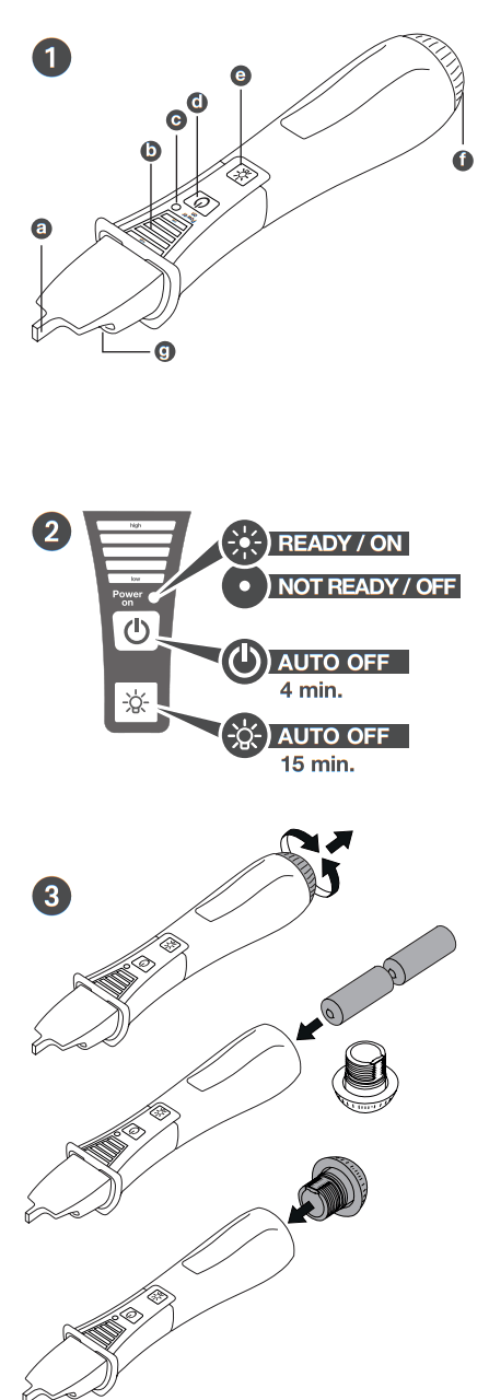 wiha 12 1000V Voltage Detector - fig