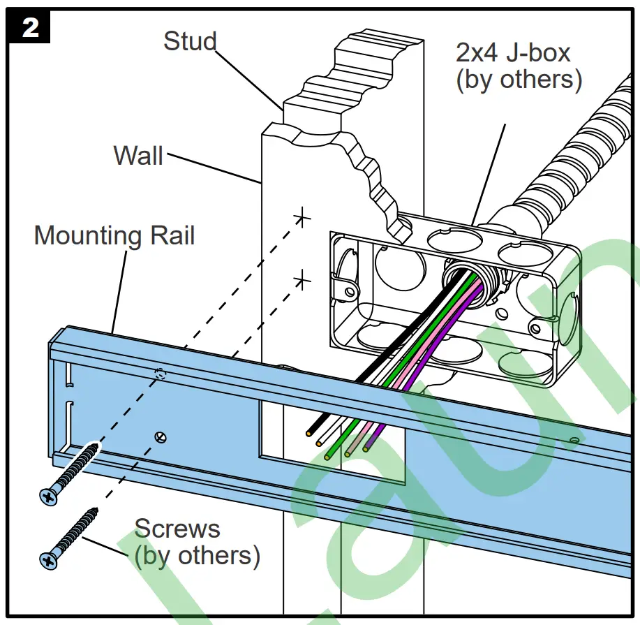 Installation Instructions - Direct Wall S2PWD/S4PWD