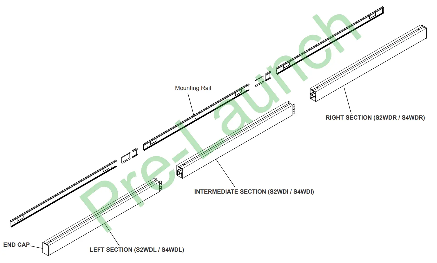 Installation Instructions - Direct Wall S2PWD/S4PWD