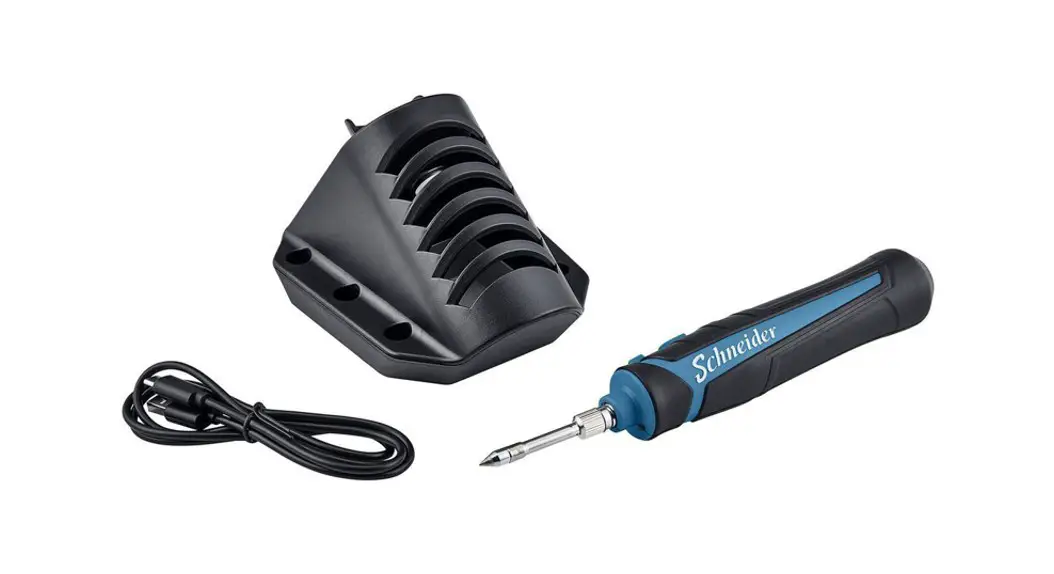 Schneider 58742 4v Cordless Soldering Pen Owner's Manual