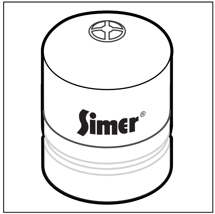 Simer HT7 Steel Pre Charged Pressure Tank