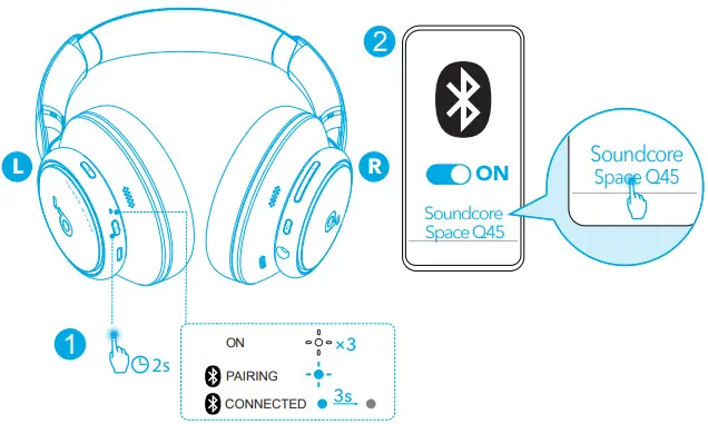 soundcore-Space-Q45-Active-Noise-Cancellation-Headphone-FIG-4