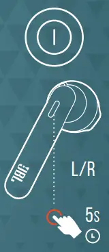 JBL TUNE 220TWS True Wireless Earbuds -FIG22