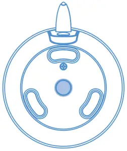 Unique Color Changing Room Thermometer and Nightlight